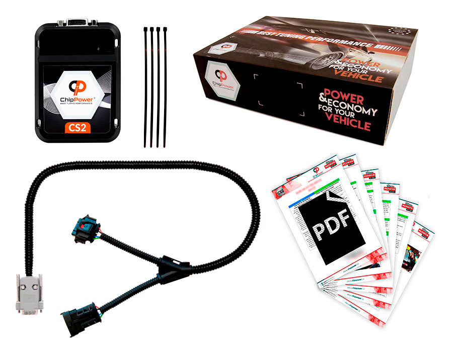 Centralina Aggiuntiva ChipPower CS2 per Punto Evo 1.2 69 CV 2009-2014 Benzina